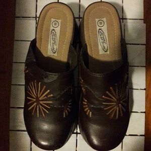 Vintage Wooden  Clogs